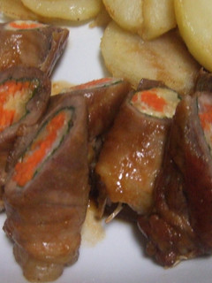 ♪ねぎとにんじんの肉巻き♪-レシピのメイン写真