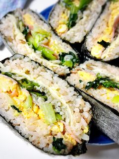 【おにぎらずシリーズ】しらす(1)-レシピのメイン写真