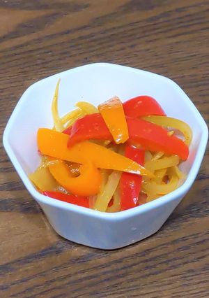 パプリカと玉ねぎのカレー炒め-レシピのメイン写真