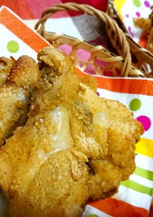 子供喜ぶ!【オーブンdeフライドチキン】-レシピのメイン写真
