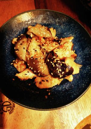 ササミとナスの甘ピリ照り焼き★-レシピのメイン写真
