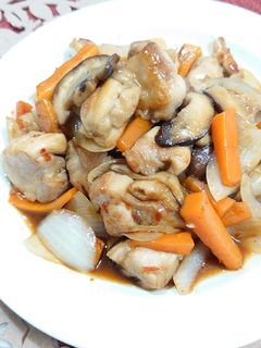 とり肉の中華風甘辛炒め-レシピのメイン写真