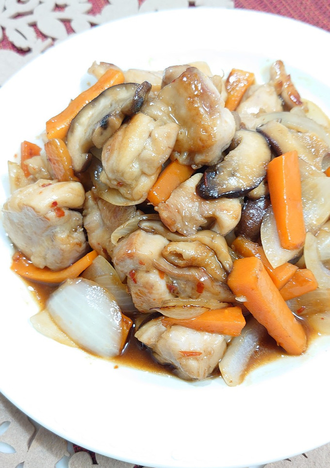 とり肉の中華風甘辛炒め-レシピのメイン写真