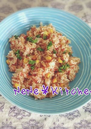 バター香るコンビーフの炊き込みご飯-レシピのメイン写真