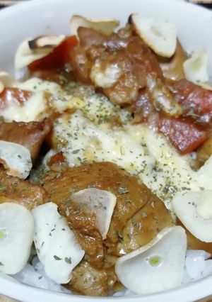 ニンニクチーズカレードリア-レシピのメイン写真
