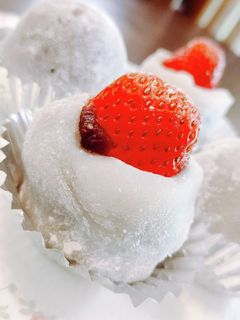 やわぁ!美味っ!いちご大福-レシピのメイン写真