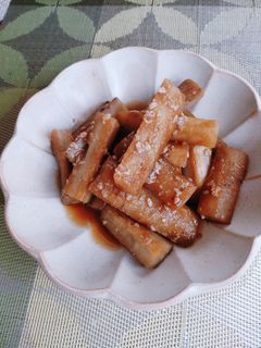 ごぼうの醤油麹煮-レシピのメイン写真