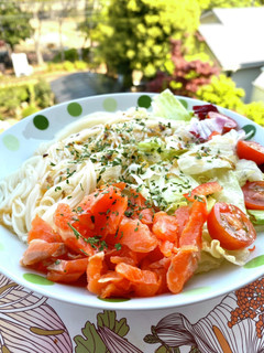 レモンオリーブ素麺-レシピのメイン写真