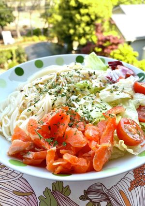 レモンオリーブ素麺-レシピのメイン写真
