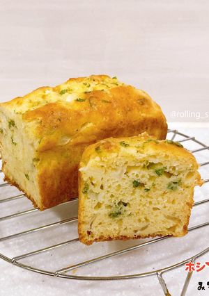 【塩麹】新玉ねぎのケークサレ-レシピのメイン写真