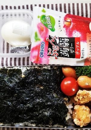 のり唐弁当(5.4)-レシピのメイン写真