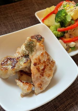 我が家ド定番＊豚肉、魚を焼く　BBQにも-レシピのメイン写真