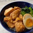 鶏むね肉であっさり!ルーロー飯風