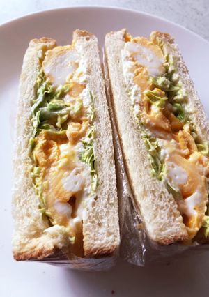 レンジで厚焼き玉子 inクリームチーズ-レシピのメイン写真