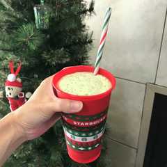 スタバ風☆抹茶フラペチーノ-レシピのメイン写真