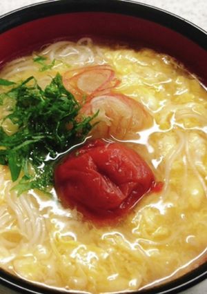 梅じそかきたまにゅうめん-レシピのメイン写真