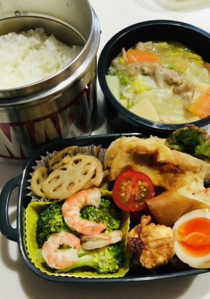 中華丼弁当-レシピのメイン写真