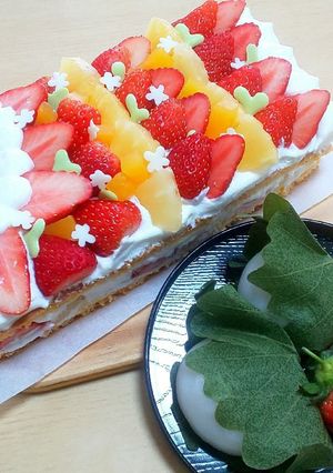 端午の節句 こいのぼりケーキ-レシピのメイン写真