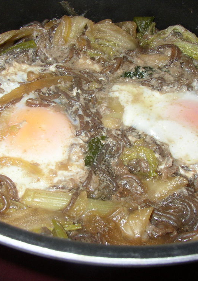 すき焼き風巣篭もり卵-レシピのメイン写真