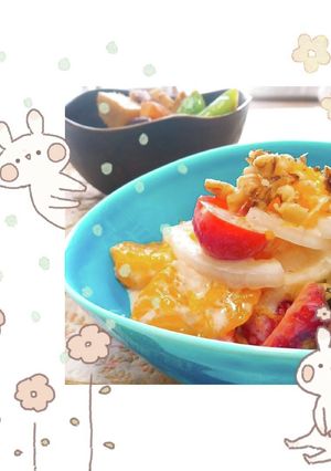 豆乳グルトドレッシングのフルーツサラダ-レシピのメイン写真