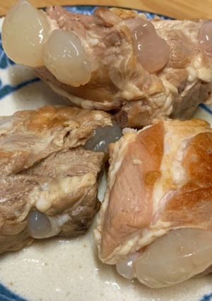 豚ばら軟骨　塩　圧力鍋-レシピのメイン写真