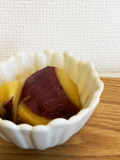 メープルシロップDEさつまいもの素朴煮-レシピのメイン写真