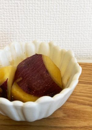 メープルシロップDEさつまいもの素朴煮-レシピのメイン写真