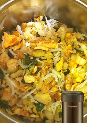 しらすと大葉のオートミール炒飯-レシピのメイン写真