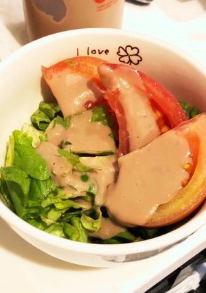 ブルーベリーヨーグルトドレッシング-レシピのメイン写真