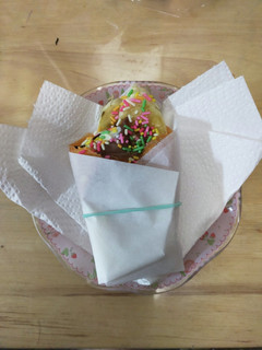 トマト生地クレープ(チョコバナナ)-レシピのメイン写真