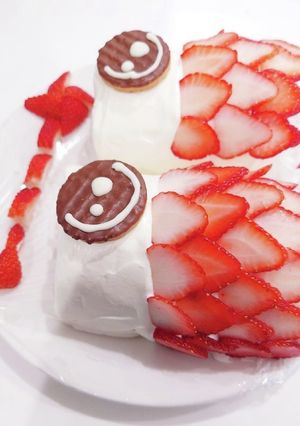 こいのぼりケーキ【チョコムースケーキ】-レシピのメイン写真