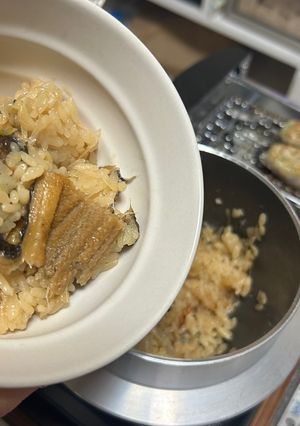 穴子と長ネギの釜飯-レシピのメイン写真