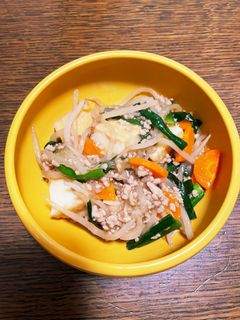 厚揚げのひき肉野菜あんかけ-レシピのメイン写真