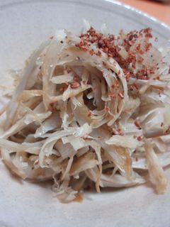 ゆず胡椒でおいしいごぼうのきんぴら-レシピのメイン写真