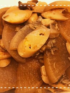 レンジ時短で簡単!チーかまと大根の煮物-レシピのメイン写真