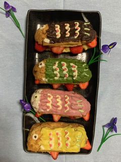 子どもと一緒に!鯉のぼりクッキーエクレア-レシピのメイン写真