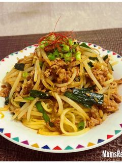 コチジャン味のもやし炒め(まぜそば)-レシピのメイン写真