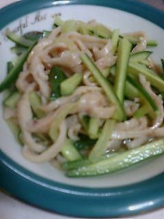 ✿鶏皮ときゅうりの酢の物✿-レシピのメイン写真