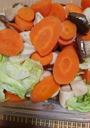 レンチンで温野菜。何でもいいよ。-レシピのメイン写真