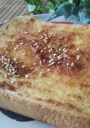簡単！甘味噌バタートースト☆-レシピのメイン写真