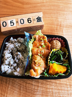 2022.5/6 中学生男子お弁当-レシピのメイン写真