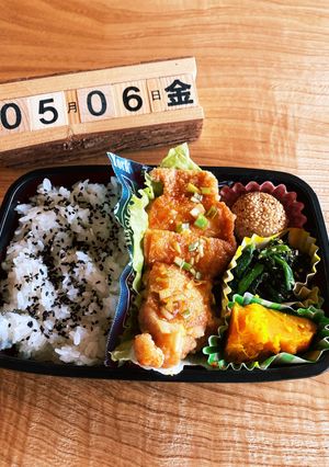 2022.5/6 中学生男子お弁当-レシピのメイン写真