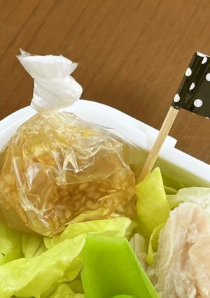 お弁当 ドレッシング持ち運び-レシピのメイン写真