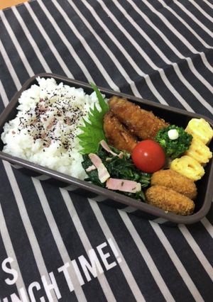 高校生弁当5/6手羽中唐揚げ弁当-レシピのメイン写真