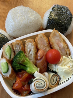 高校生男子弁当 165-レシピのメイン写真