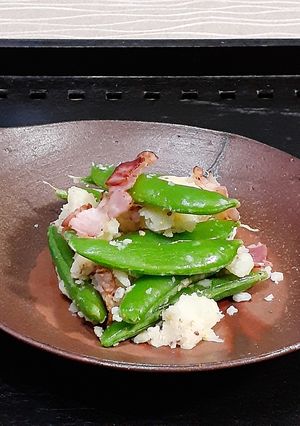 【野菜ソムリエ】スナップエンドウのサラダ-レシピのメイン写真