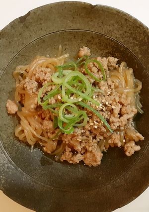 しらたきと豚ミンチの甘辛炒め煮-レシピのメイン写真