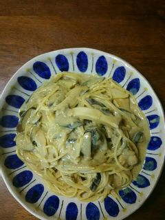 カレー豆乳クリームパスタ-レシピのメイン写真