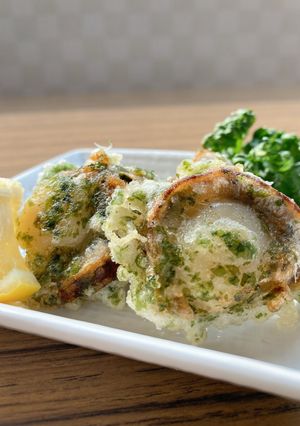 フライパンで！ほたての磯部揚げ-レシピのメイン写真