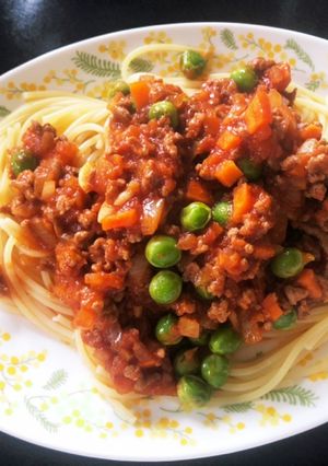 アンナマンマ　ミートソース　スパゲティ-レシピのメイン写真